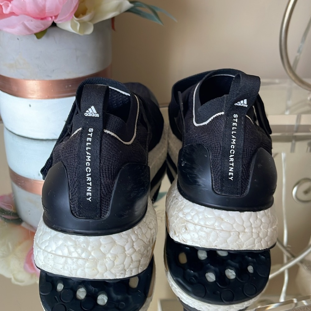 Adidas Stella McCartney Black and White Athletic Shoes - Picture 3 of 9